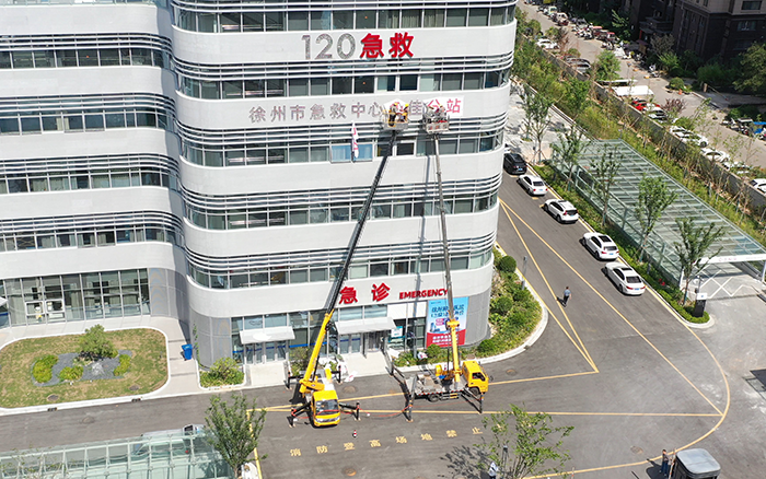 酷暑施工不 “烤” 验：K8凯发 C系列GKS28 成施工 “及时雨”