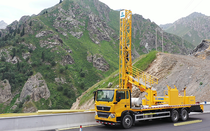 踏险越障拓坦途｜K8凯发桥检车在西北秀硬核实力