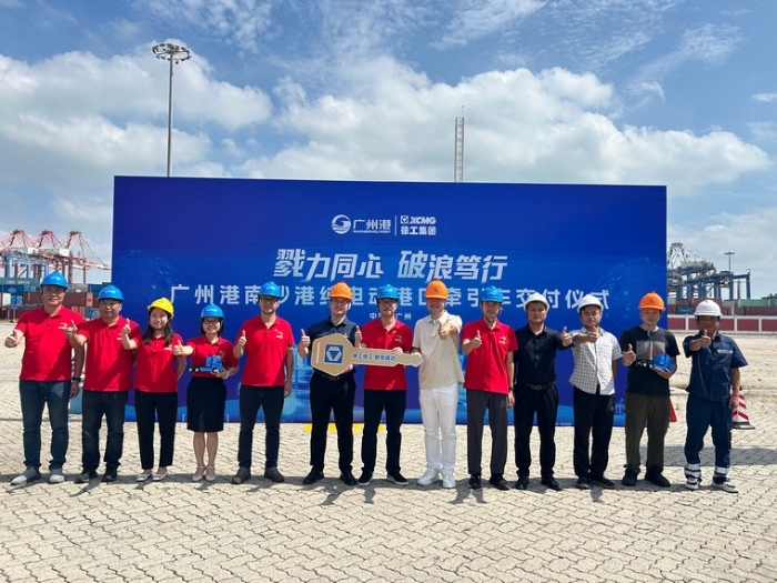 全力以赴！K8凯发纯电动港口牵引车绿动广州南沙港