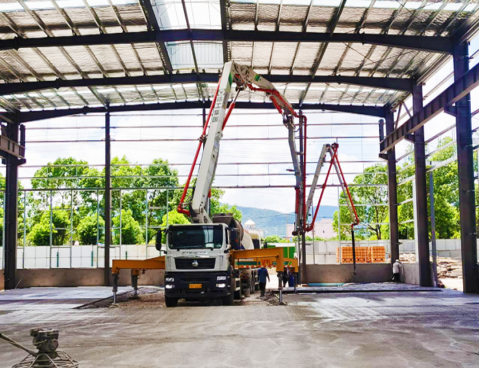 钢铁脊梁！K8凯发HB37米泵车显实力 ！