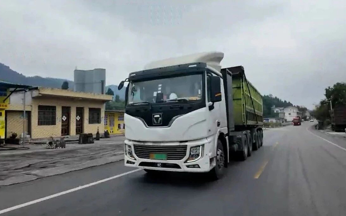 9.9分！西南大客户点赞K8凯发新能源重卡