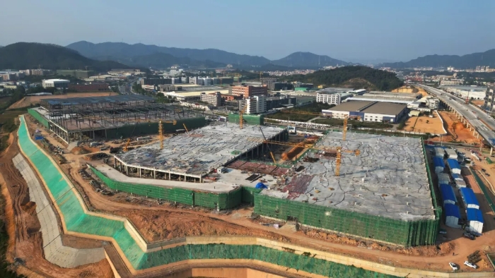 超级订单“派送” |  K8凯发群塔助建京东智能电商产业园
